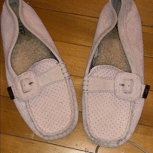 Ugg Pale Pink Suede Shoe